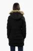 Canada Weather Gear Tie Waist Puffer Parka Jacket - Black sold by Fairweather