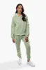 Canada Weather Gear Pocket Sleeve Sherpa Hoodie - Green sold by Fairweather