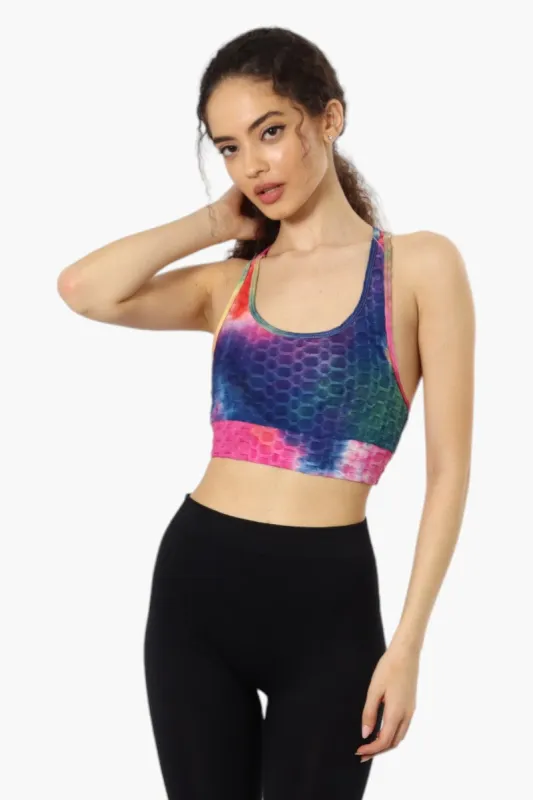 Toxika Tie Dye Waffle Tank Top - Multi sold by Fairweather