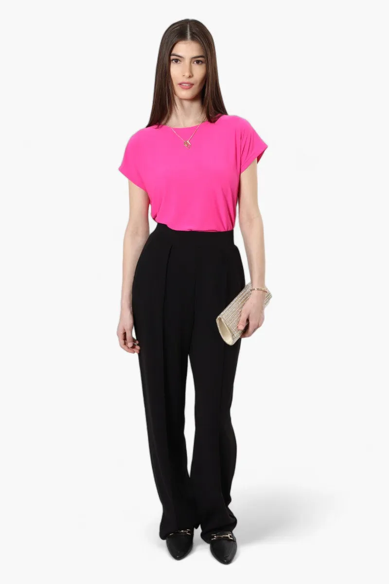 Beechers Brook Cap Sleeve Necklace Blouse - Pink sold by Fairweather product image thumbnail 2