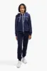 Fahrenheit Solid Piping Detail Joggers - Navy sold by Fairweather
