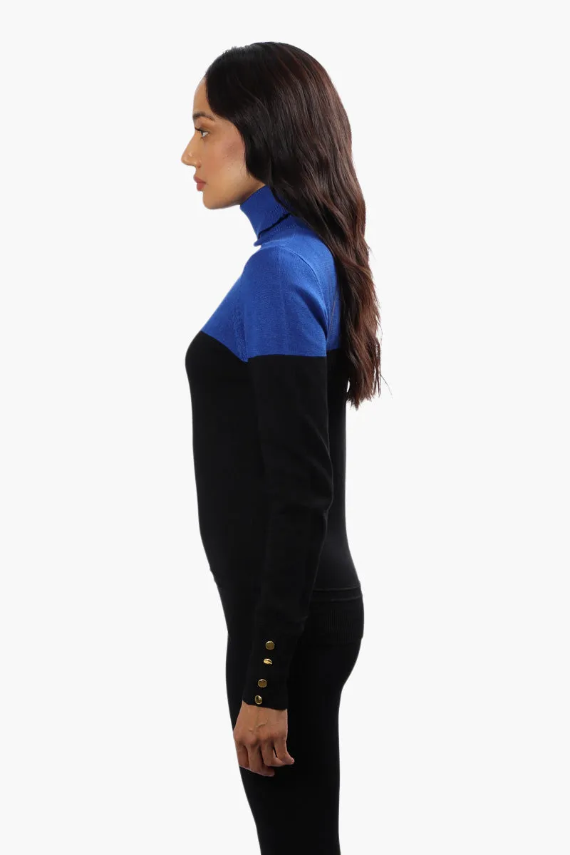 International INC Company Colour Block Pullover Sweater - Blue sold by Fairweather product image thumbnail 3