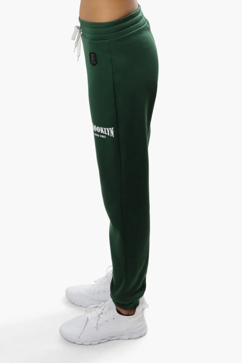 Fahrenheit Brooklyn Print Joggers - Green sold by Fairweather product image thumbnail 3