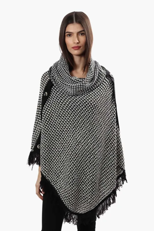 International INC Company Cowl Neck Poncho - White sold by Fairweather