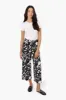International INC Company Floral Wide Leg Pants - Black sold by Fairweather