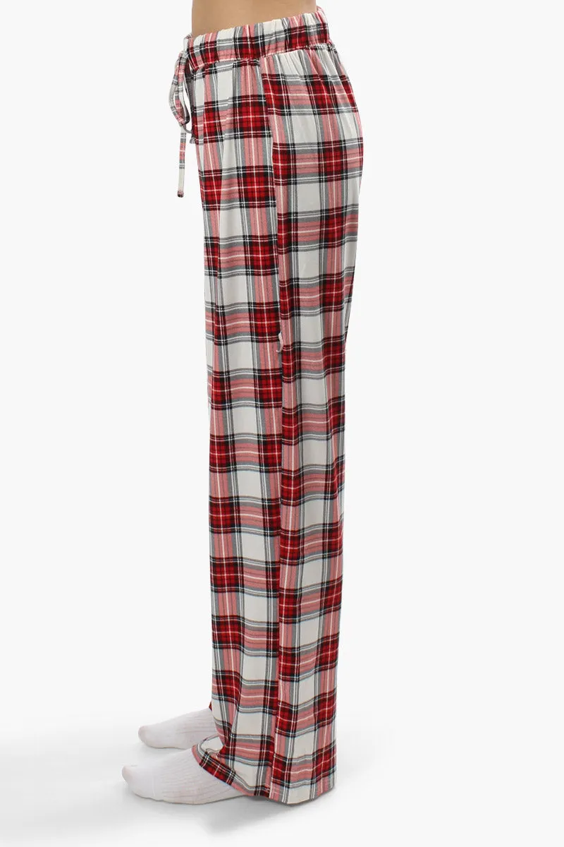 Canada Weather Gear Plaid Print Pajama Pants - Red sold by Fairweather product image thumbnail 3