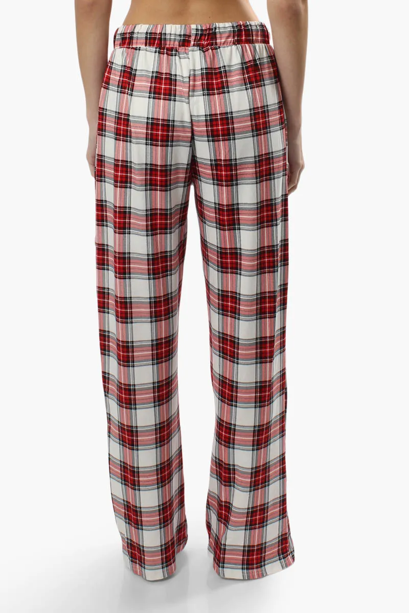 Canada Weather Gear Plaid Print Pajama Pants - Red sold by Fairweather product image thumbnail 4