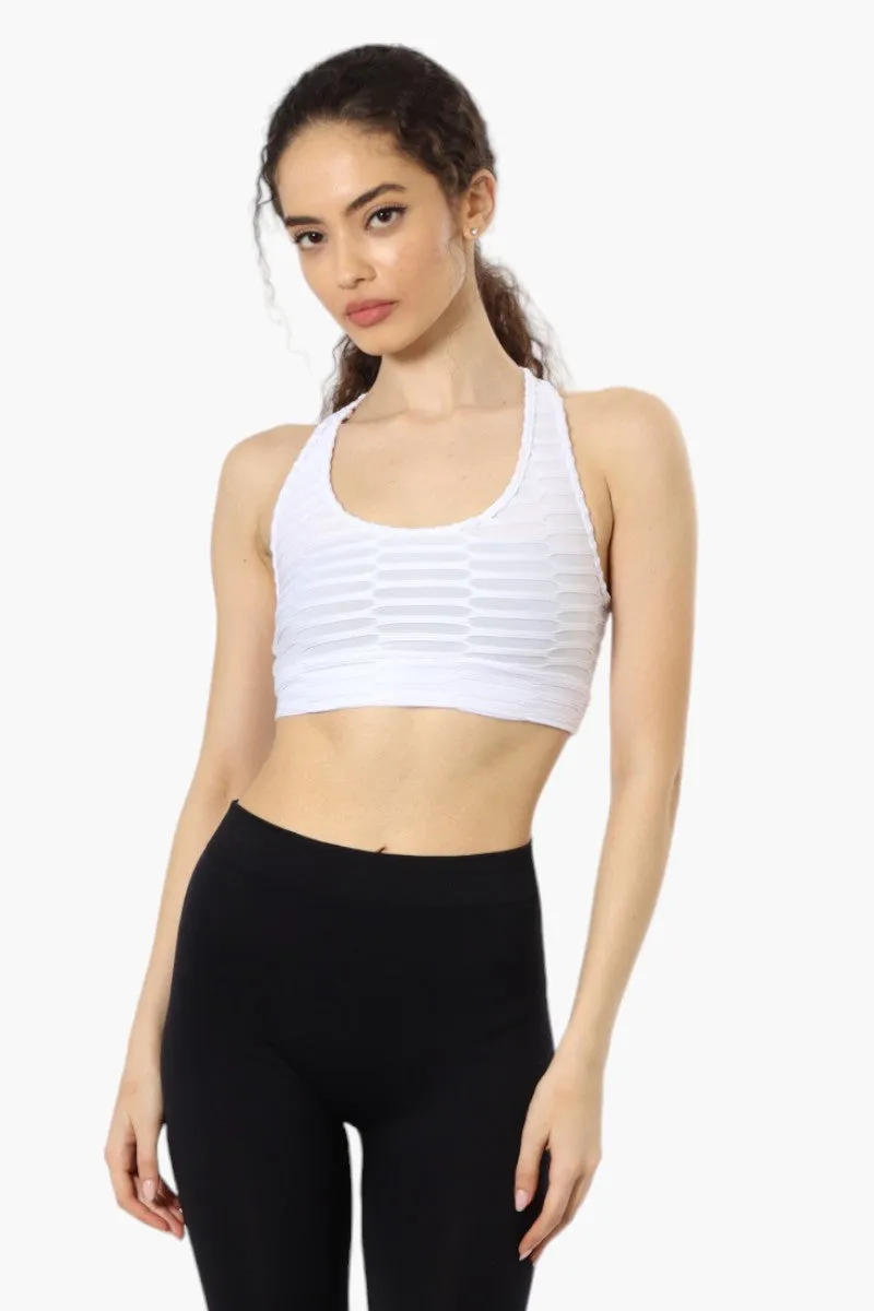 Toxika Basic Waffle Tank Top - White sold by Fairweather