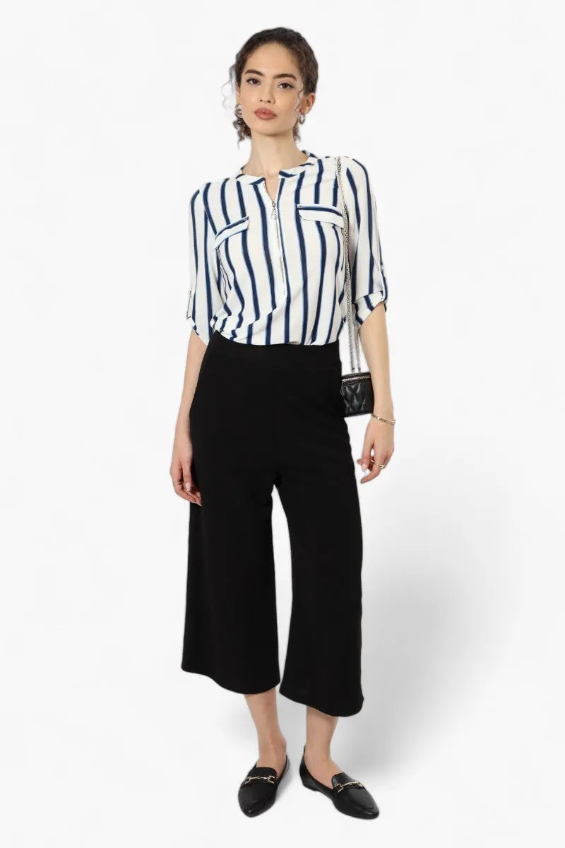 Beechers Brook Patterned Flap Pocket Shirt - White sold by Fairweather product image thumbnail 2