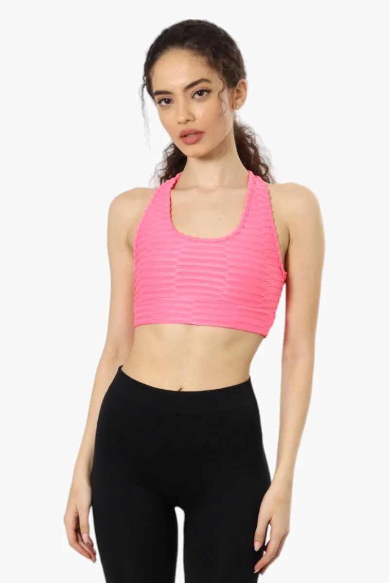 Toxika Basic Waffle Tank Top - Pink sold by Fairweather