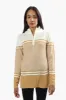 Canada Weather Gear Front Zip Pullover Sweater - Beige sold by Fairweather