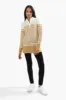 Canada Weather Gear Front Zip Pullover Sweater - Beige sold by Fairweather