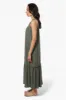 Majora Braided Strap Maxi Dress - Olive sold by Fairweather