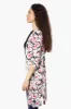 International INC Company Floral Roll Up Sleeve Cardigan - White sold by Fairweather