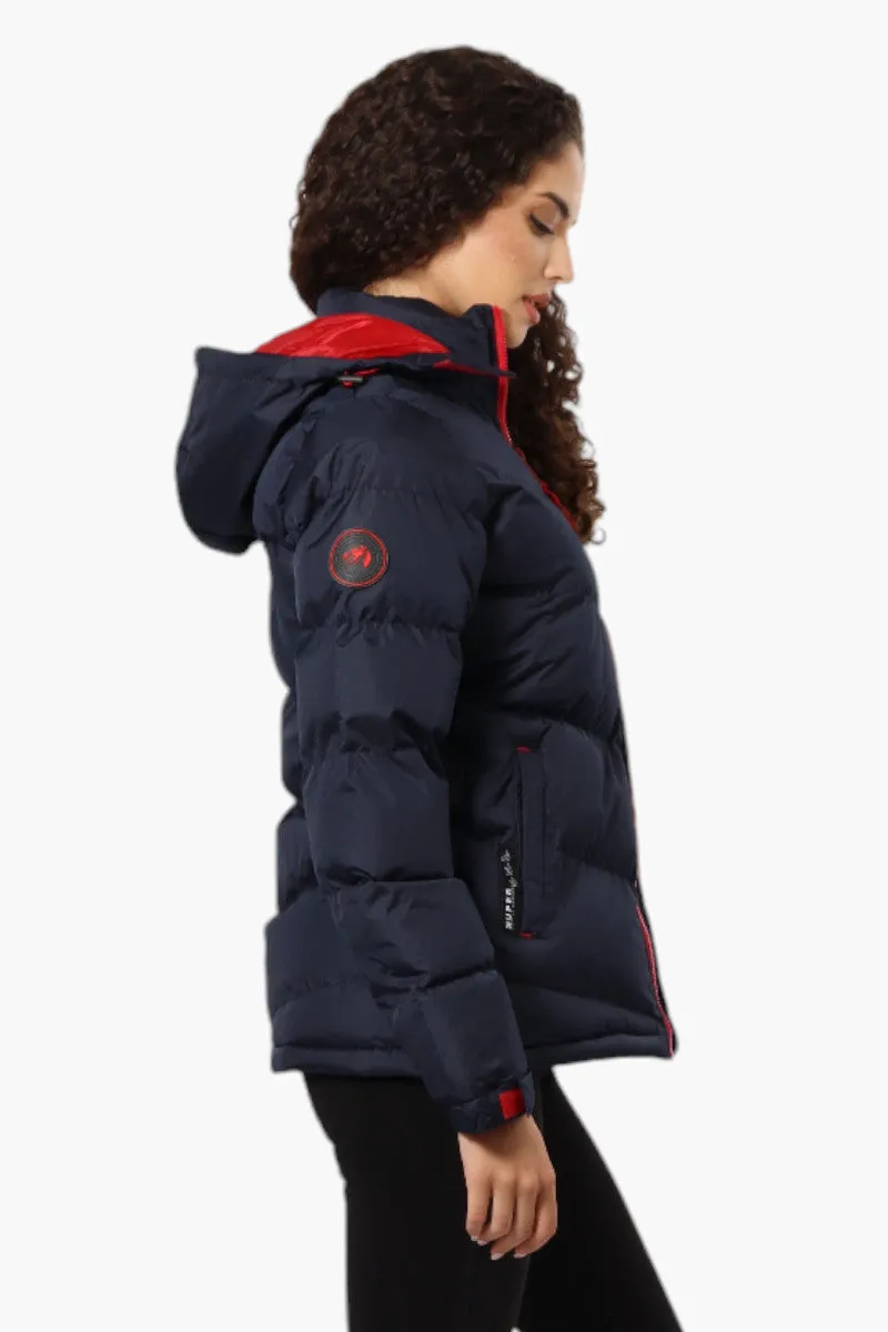 Canada Weather Gear Solid Bubble Bomber Jacket - Navy sold by Fairweather product image thumbnail 3
