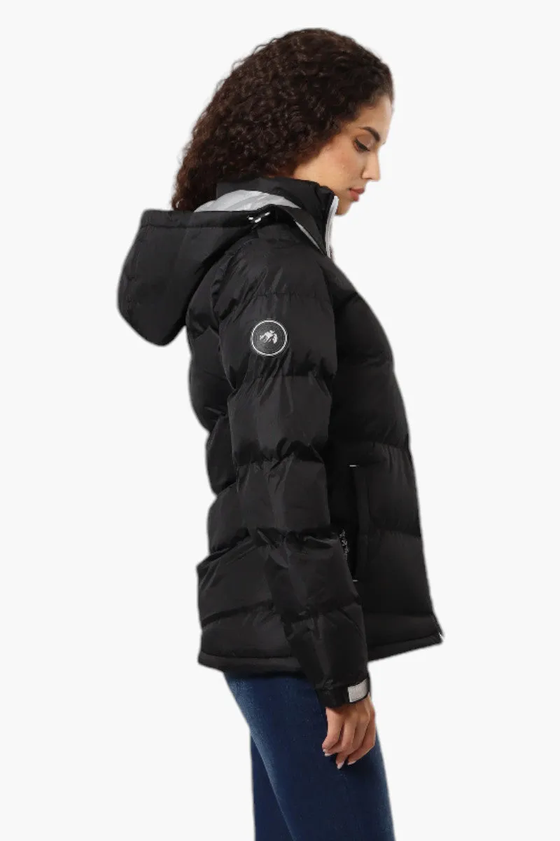 Canada Weather Gear Solid Bubble Bomber Jacket - Black sold by Fairweather product image thumbnail 3