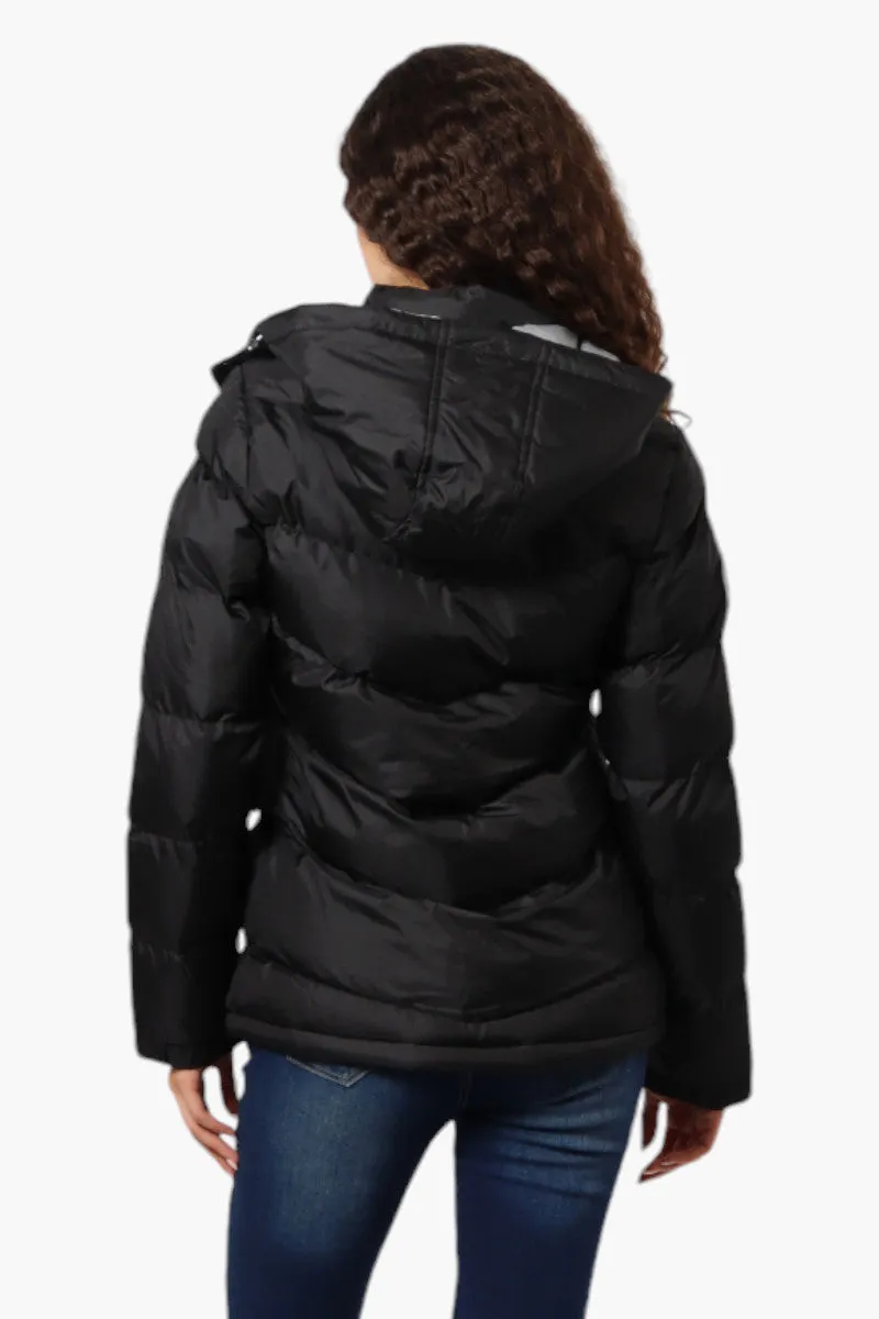 Canada Weather Gear Solid Bubble Bomber Jacket - Black sold by Fairweather product image thumbnail 4