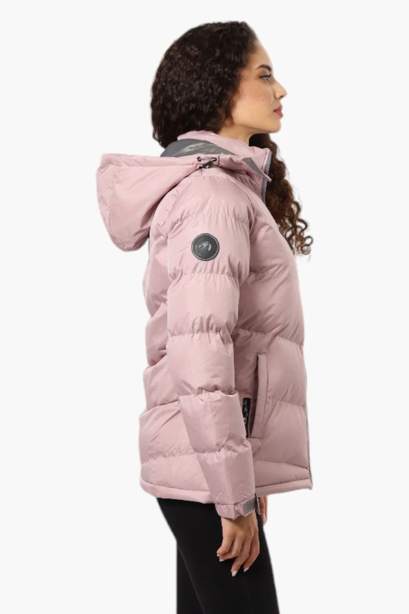 Canada Weather Gear Solid Bubble Bomber Jacket - Pink sold by Fairweather product image thumbnail 3