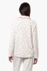 Canada Weather Gear Ladybug Pattern Button Down Pajama Top - White sold by Fairweather