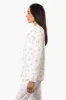 Canada Weather Gear Cats & Dogs Pattern Button Down Pajama Top - White sold by Fairweather