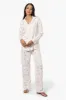 Canada Weather Gear Cats & Dogs Pattern Button Down Pajama Top - White sold by Fairweather