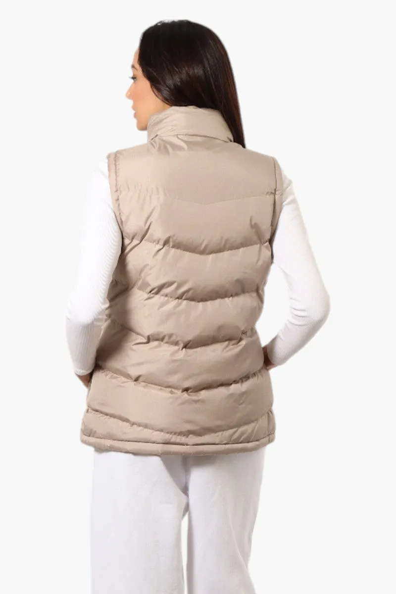 Super Triple Goose Solid Bubble Vest - Beige sold by Fairweather product image thumbnail 4