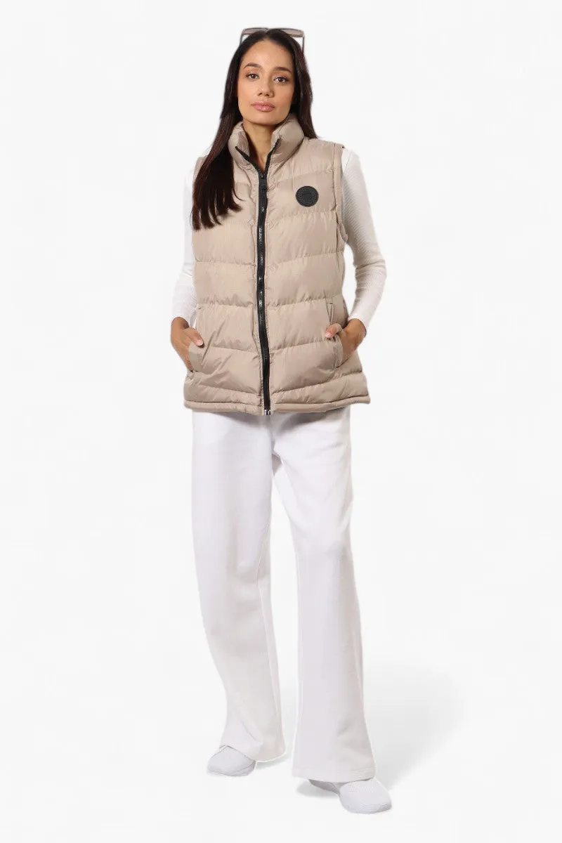 Super Triple Goose Solid Bubble Vest - Beige sold by Fairweather product image thumbnail 2
