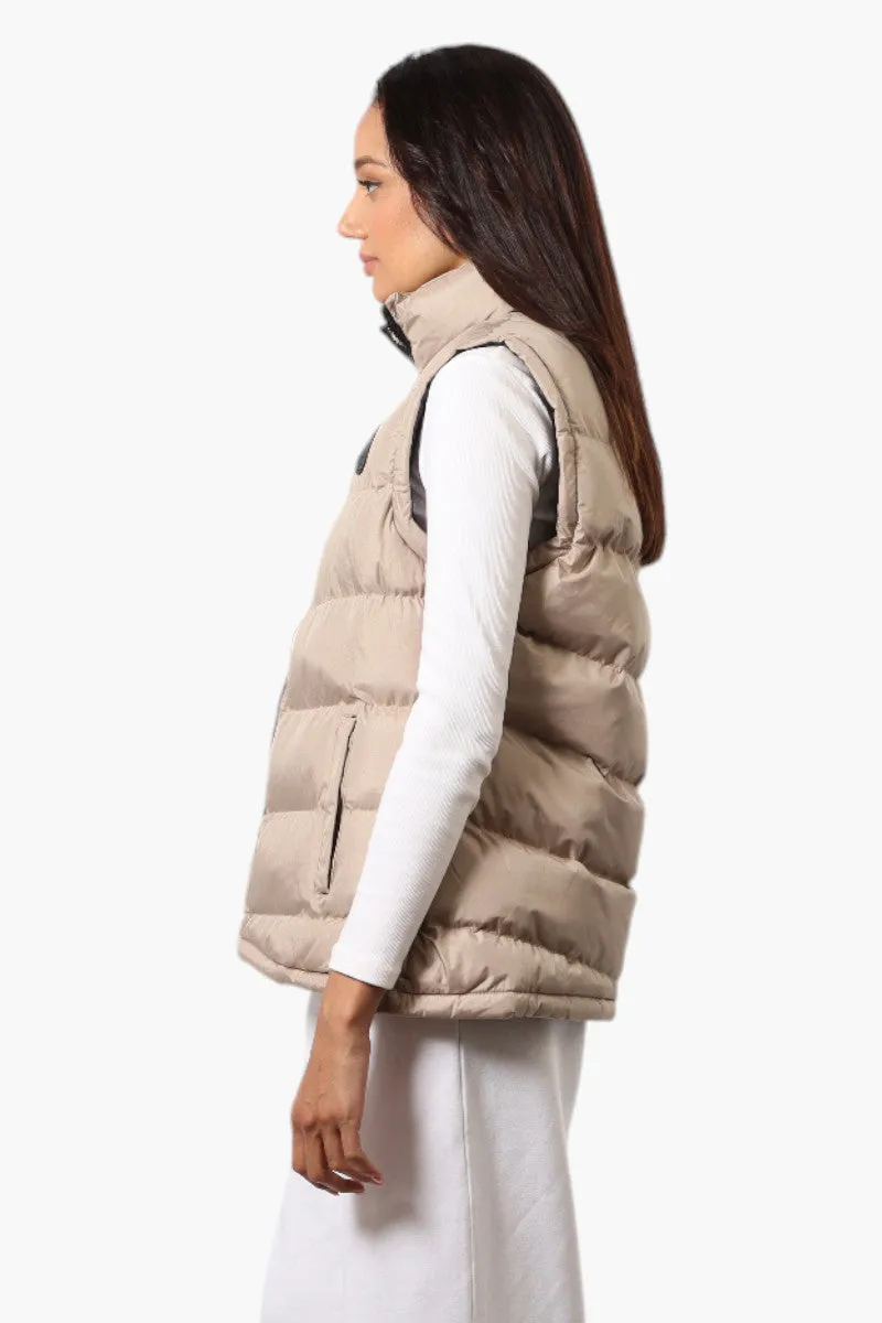 Super Triple Goose Solid Bubble Vest - Beige sold by Fairweather product image thumbnail 3