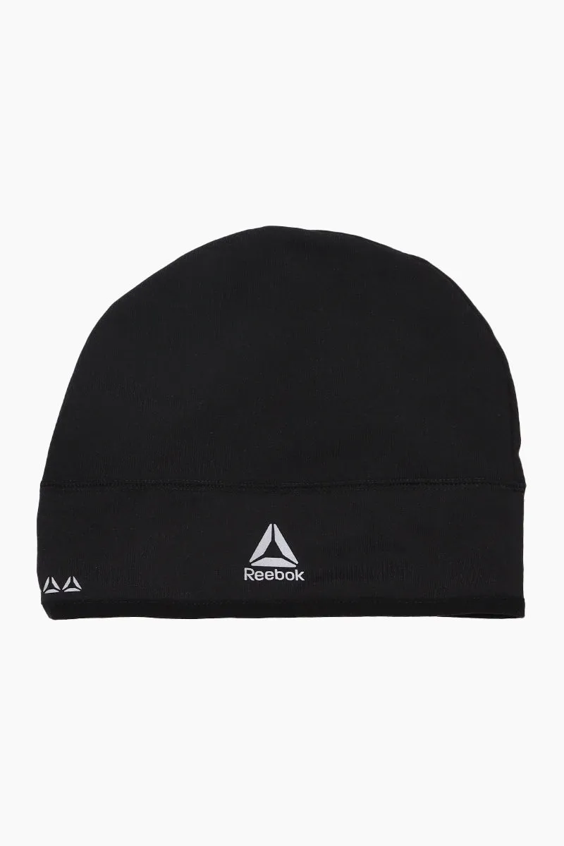 Reebok Solid Athletic Beanie Hat - Black sold by Fairweather