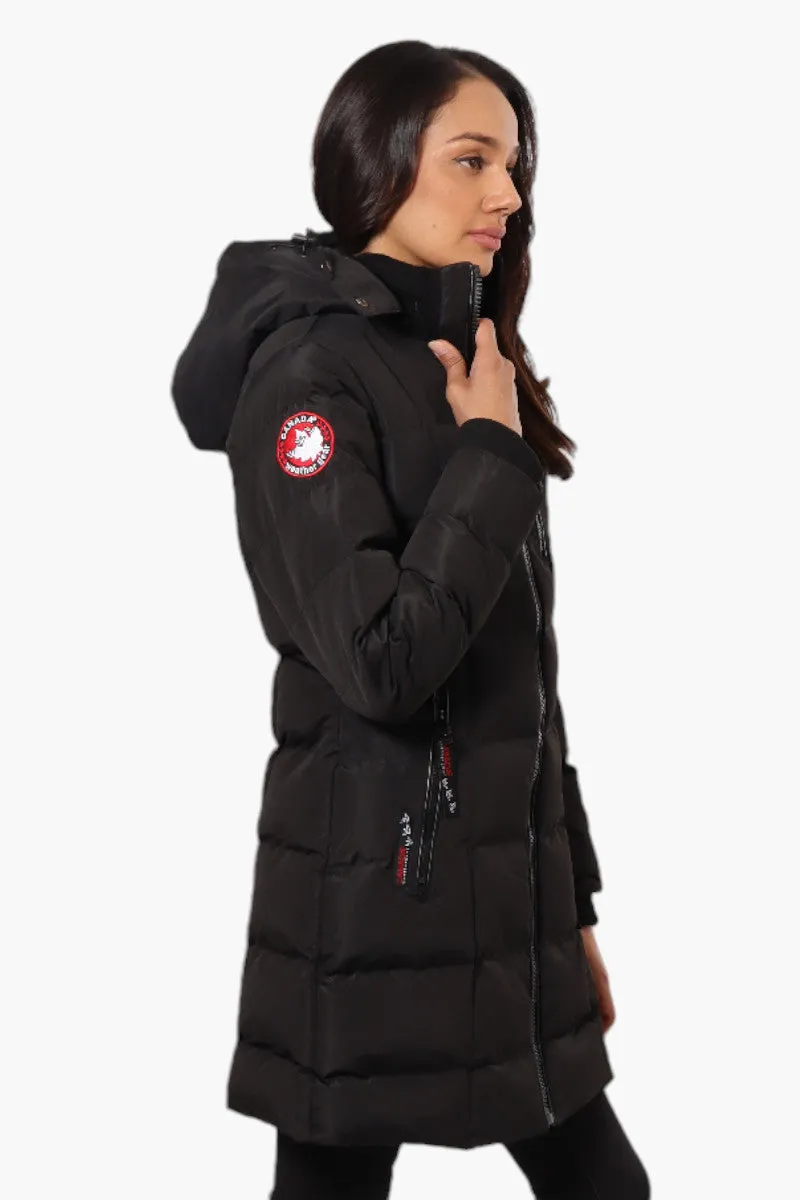 Canada Weather Gear 3/4 Length Bubble Parka Jacket - Black sold by Fairweather product image thumbnail 3