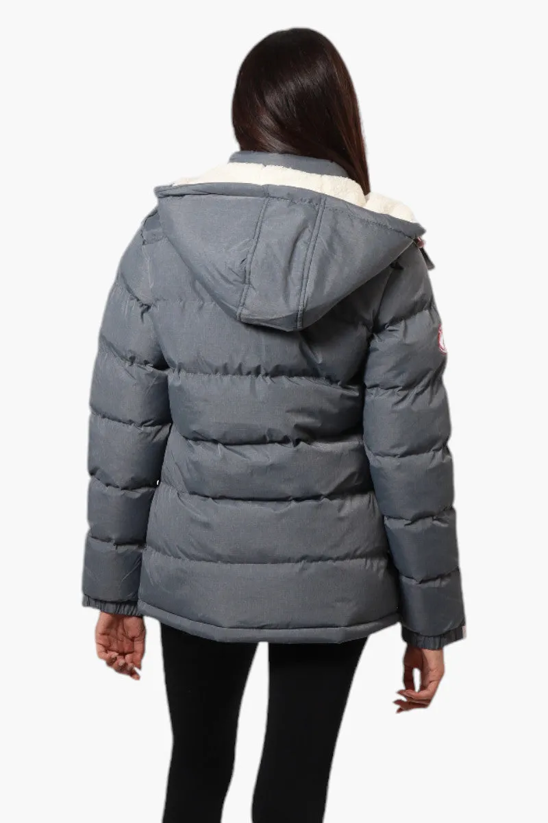 Canada Weather Gear Solid Bubble Bomber Jacket - Grey sold by Fairweather product image thumbnail 4
