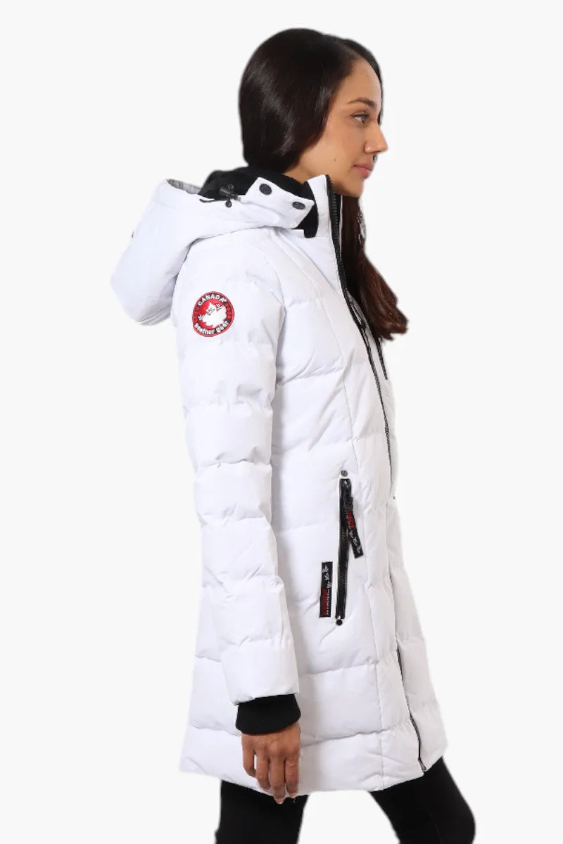 Canada Weather Gear 3/4 Length Bubble Parka Jacket - White sold by Fairweather product image thumbnail 3