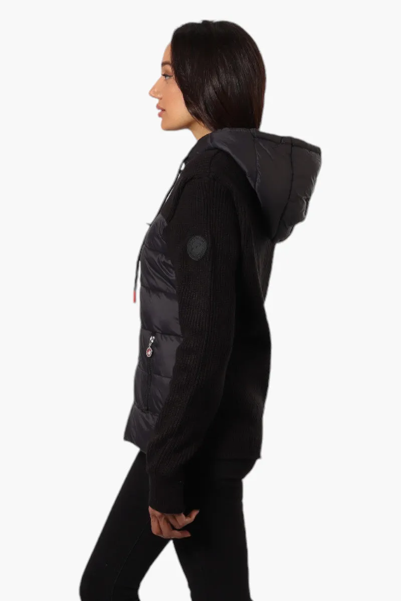 Canada Weather Gear Sweater Knit Polyfill Lightweight Jacket - Black sold by Fairweather product image thumbnail 3