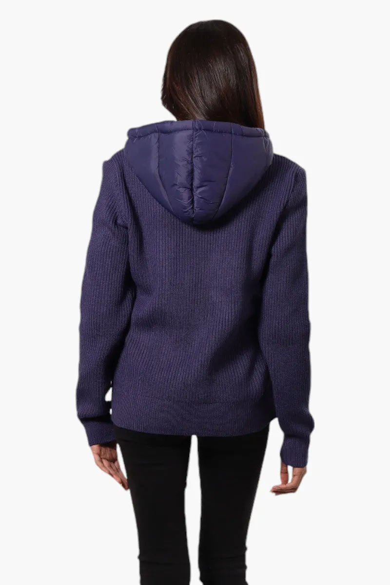 Canada Weather Gear Sweater Knit Polyfill Lightweight Jacket - Navy sold by Fairweather product image thumbnail 4