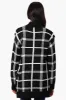 International INC Company Plaid Fold Over Wrap Cardigan - Black sold by Fairweather