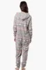 Cuddly Canuckies Hooded Festive Pattern Onesie - Grey sold by Fairweather