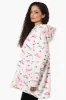 Cuddly Canuckies Love Pattern Oversized Pajama Hoodie - White sold by Fairweather
