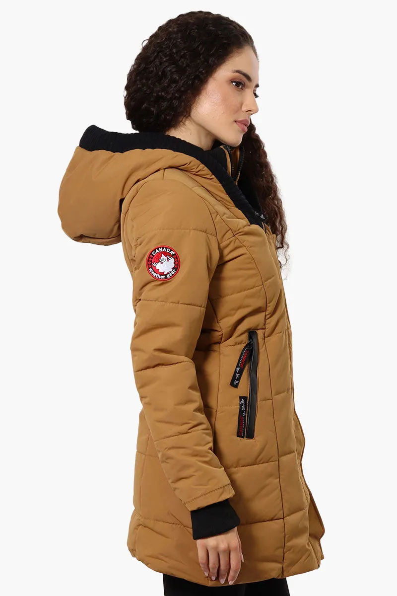 Canada Weather Gear Faux Fur Lined Hood Parka Jacket - Caramel sold by Fairweather product image thumbnail 2