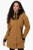 Canada Weather Gear Faux Fur Lined Hood Parka Jacket - Caramel sold by Fairweather