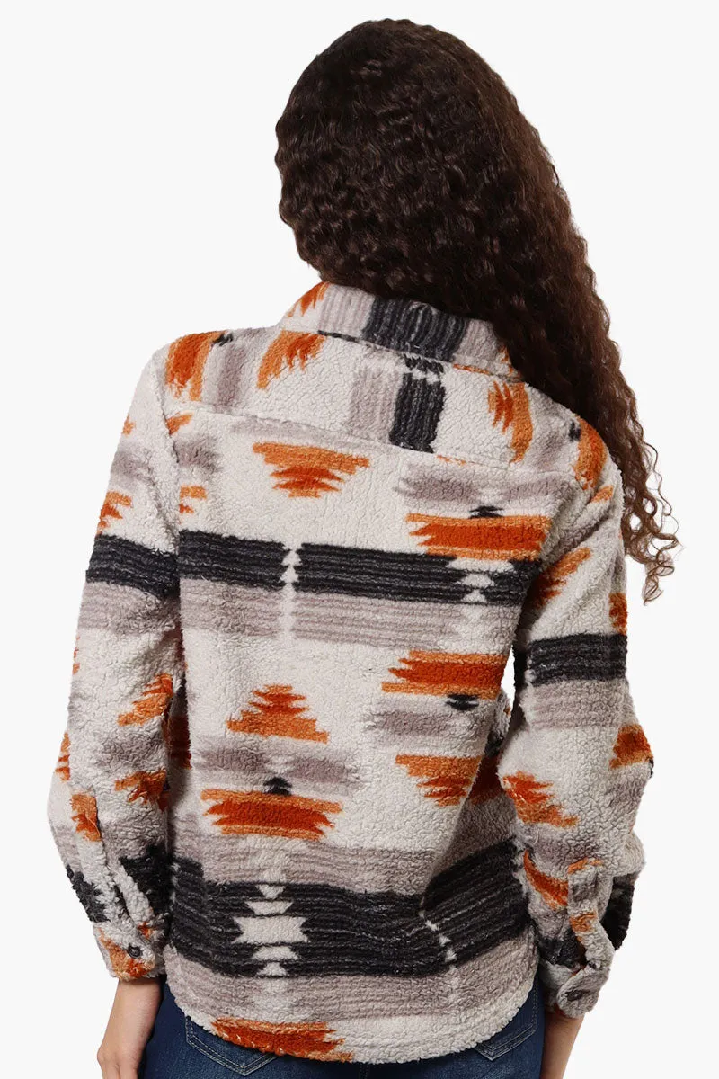 Canada Weather Gear Patterned Sherpa Lightweight Jacket - Grey sold by Fairweather product image thumbnail 3