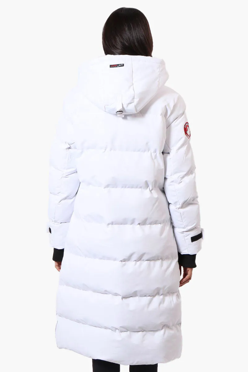 Canada Weather Gear Long Puffer Parka Jacket - White sold by Fairweather product image thumbnail 3