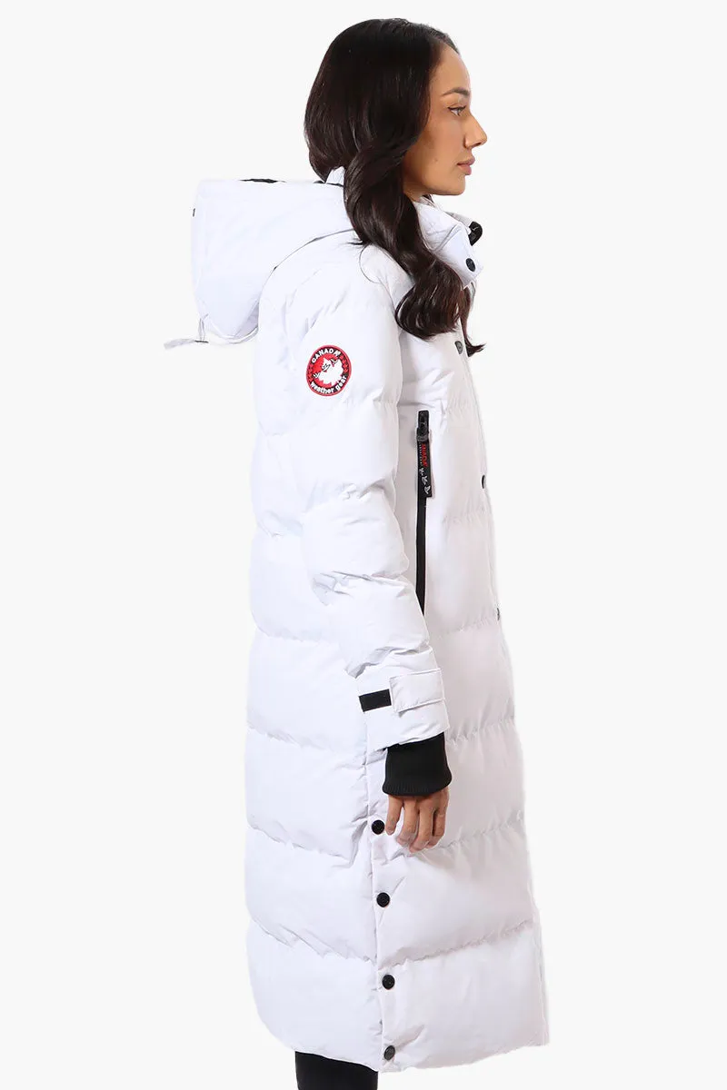 Canada Weather Gear Long Puffer Parka Jacket - White sold by Fairweather product image thumbnail 2
