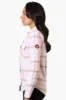 Canada Weather Gear Fleece Lined Lightweight Jacket - Blush sold by Fairweather