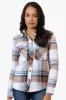 Canada Weather Gear Fleece Lined Lightweight Jacket - Blue sold by Fairweather