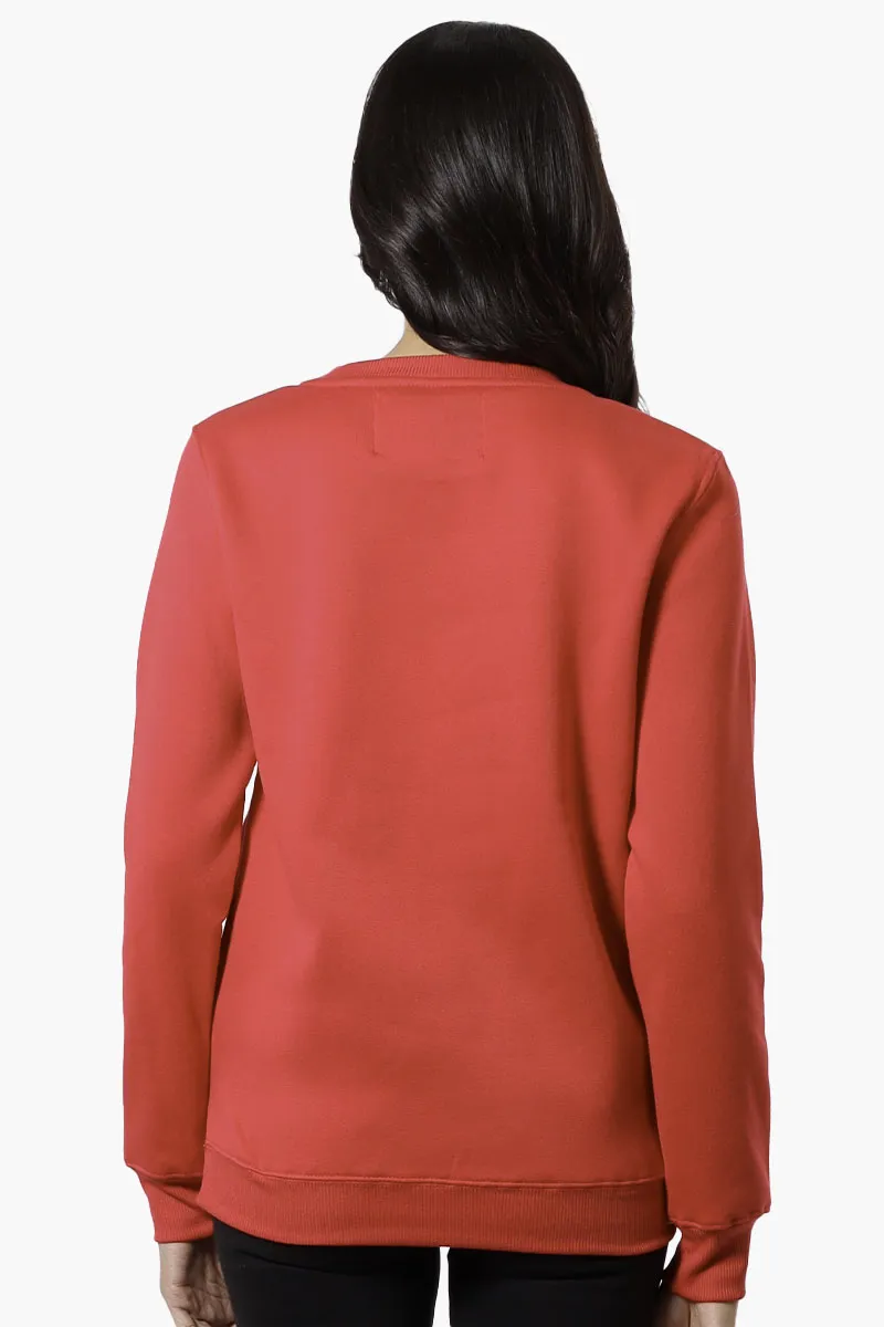 Ugly Christmas Sweater Reindeer Print Christmas Sweater - Red sold by Fairweather product image thumbnail 3