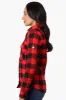 Canada Weather Gear Fleece Lined Lightweight Jacket - Red sold by Fairweather