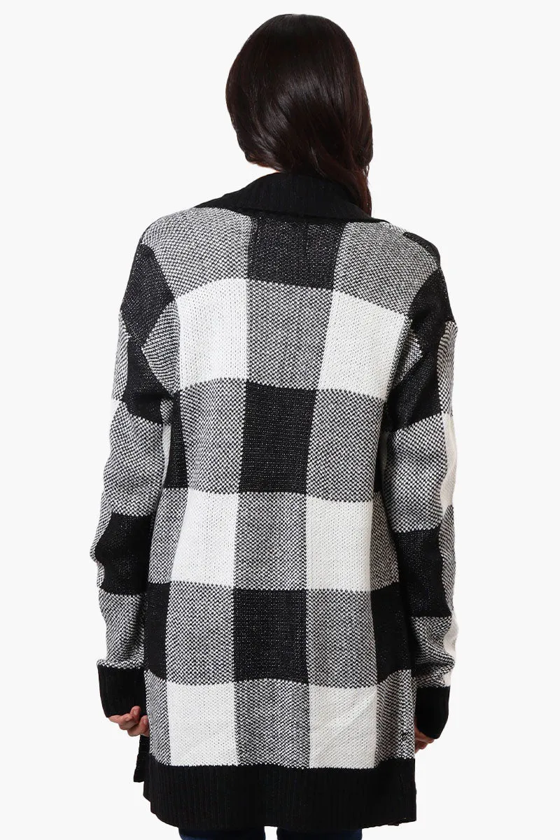 Canada Weather Gear Fold Over Wrap Cardigan - Black sold by Fairweather product image thumbnail 3