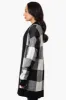 Canada Weather Gear Fold Over Wrap Cardigan - Black sold by Fairweather