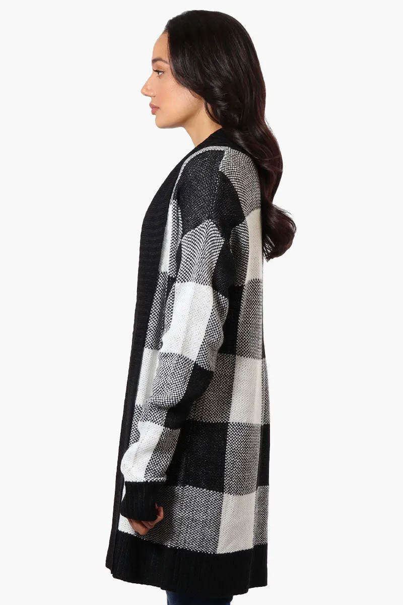 Canada Weather Gear Fold Over Wrap Cardigan - Black sold by Fairweather product image thumbnail 2