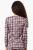 Canada Weather Gear Reindeer Pattern Henley Pajama Top - Multi sold by Fairweather